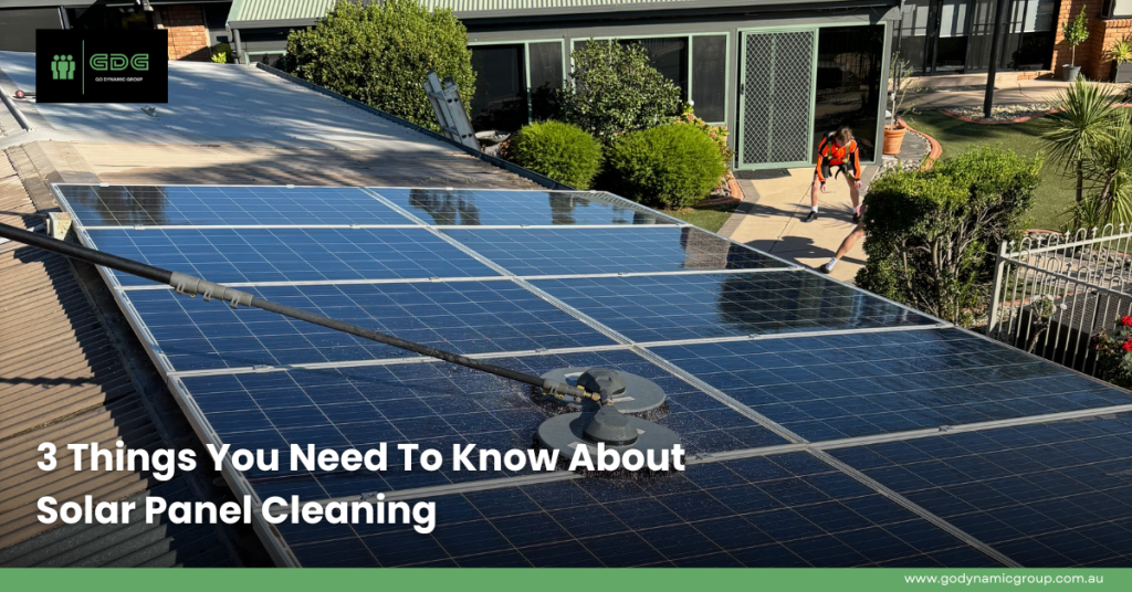 3 Things You Need To Know About Solar Panel Cleaning | Go dynamic group